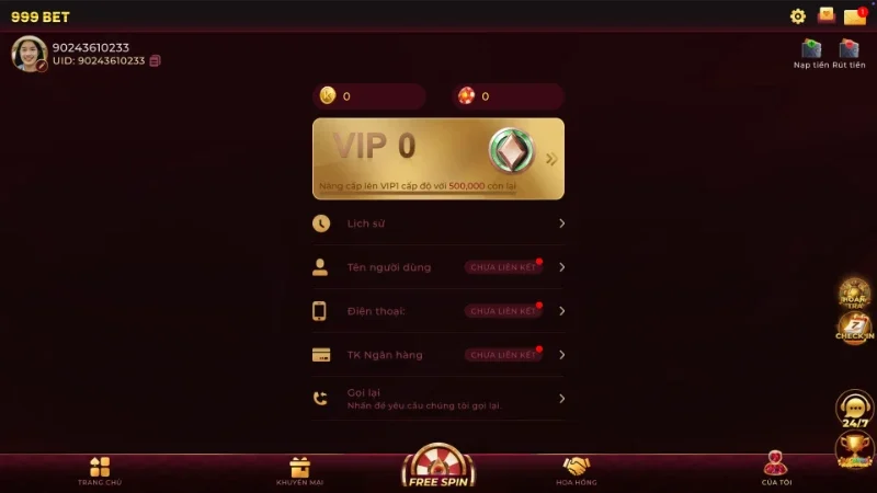 Mini games 999Bet